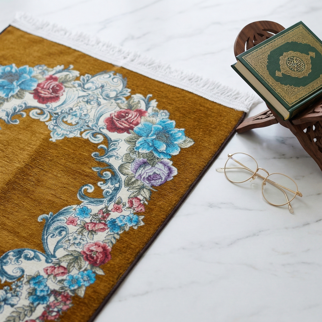 Premium Turkey Jaynamaz - Amber Bloom