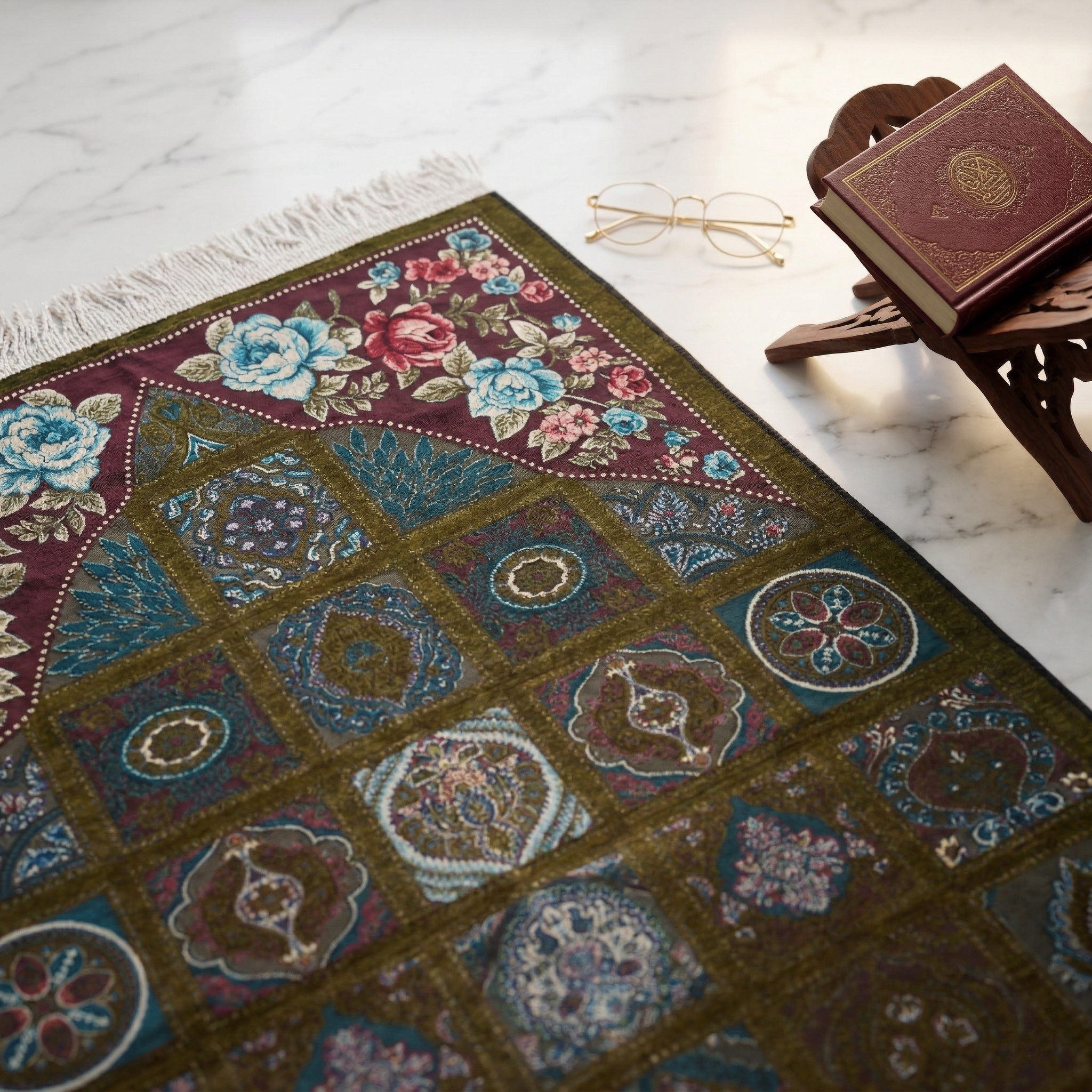 Premium Turkey Jaynamaz - Forest Grid