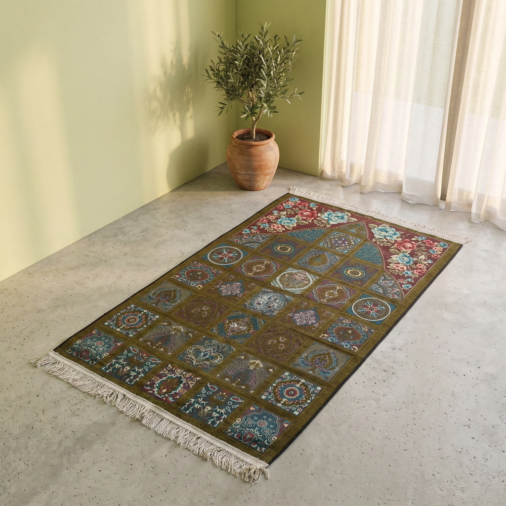 Premium Turkey Jaynamaz - Forest Grid